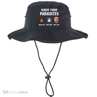 Know Your Parasites Funny Anti Trump Bucket Hat