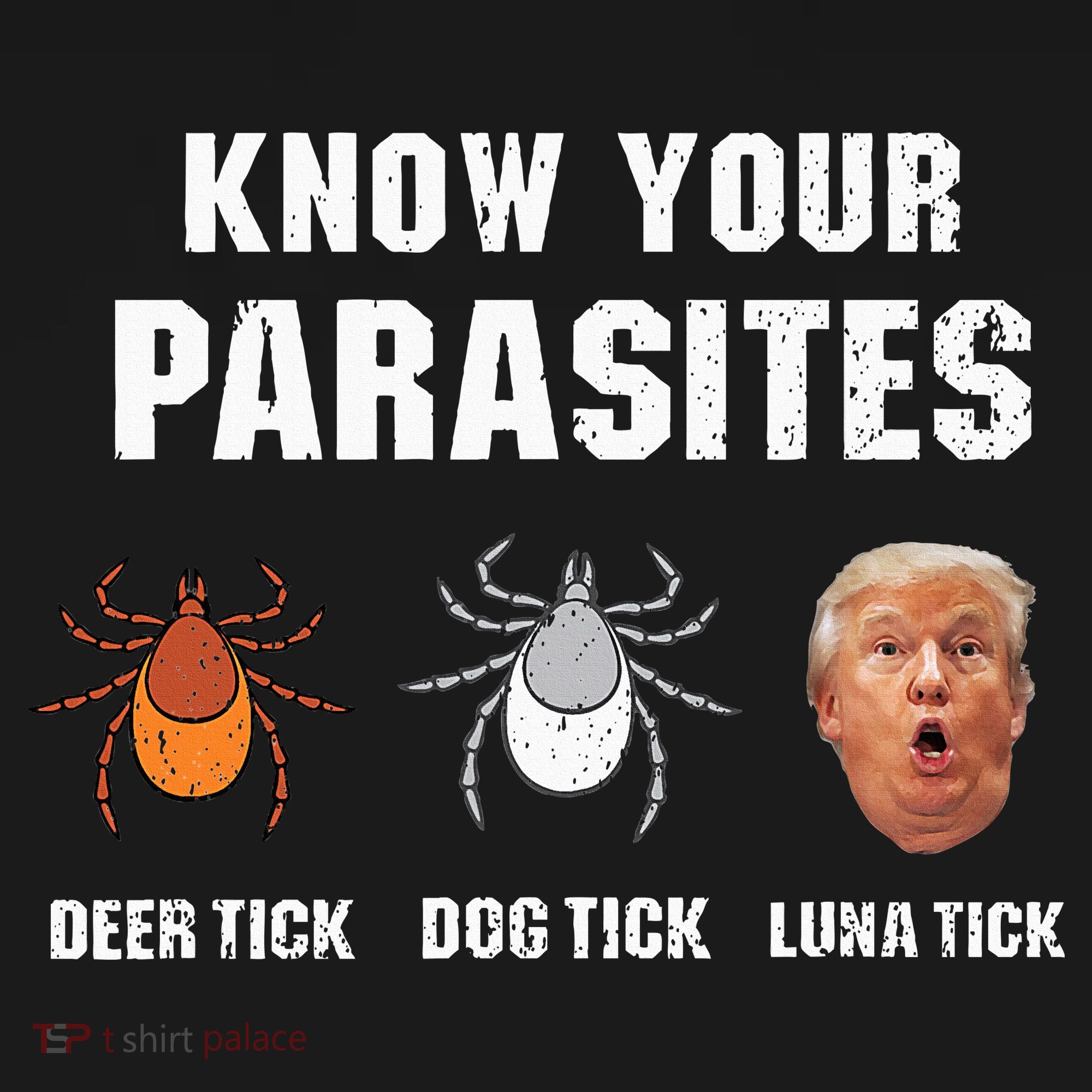 Know Your Parasites Funny Anti Trump Mousepad