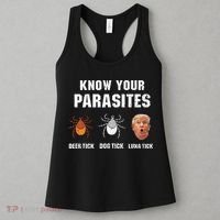 Know Your Parasites Funny Anti Trump Women's Tank Top thumb 3