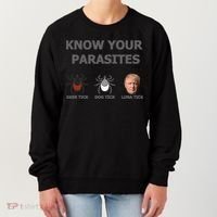 Know Your Parasites Anti Trump Resist Women's Sweatshirt thumb 0