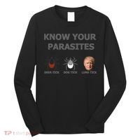 Know Your Parasites Anti Trump Resist Long Sleeve Shirt thumb 0