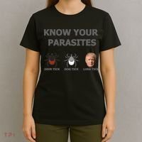 Know Your Parasites Anti Trump Resist T-Shirt thumb 4