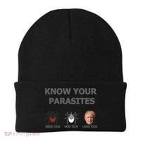 Know Your Parasites Anti Trump Resist Beanie thumb 0