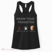 Know Your Parasites Anti Trump Resist Women's Tank Top thumb 0