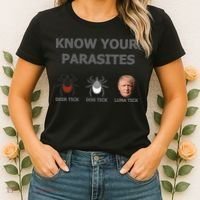 Know Your Parasites Anti Trump Resist Women's T-Shirt thumb 2