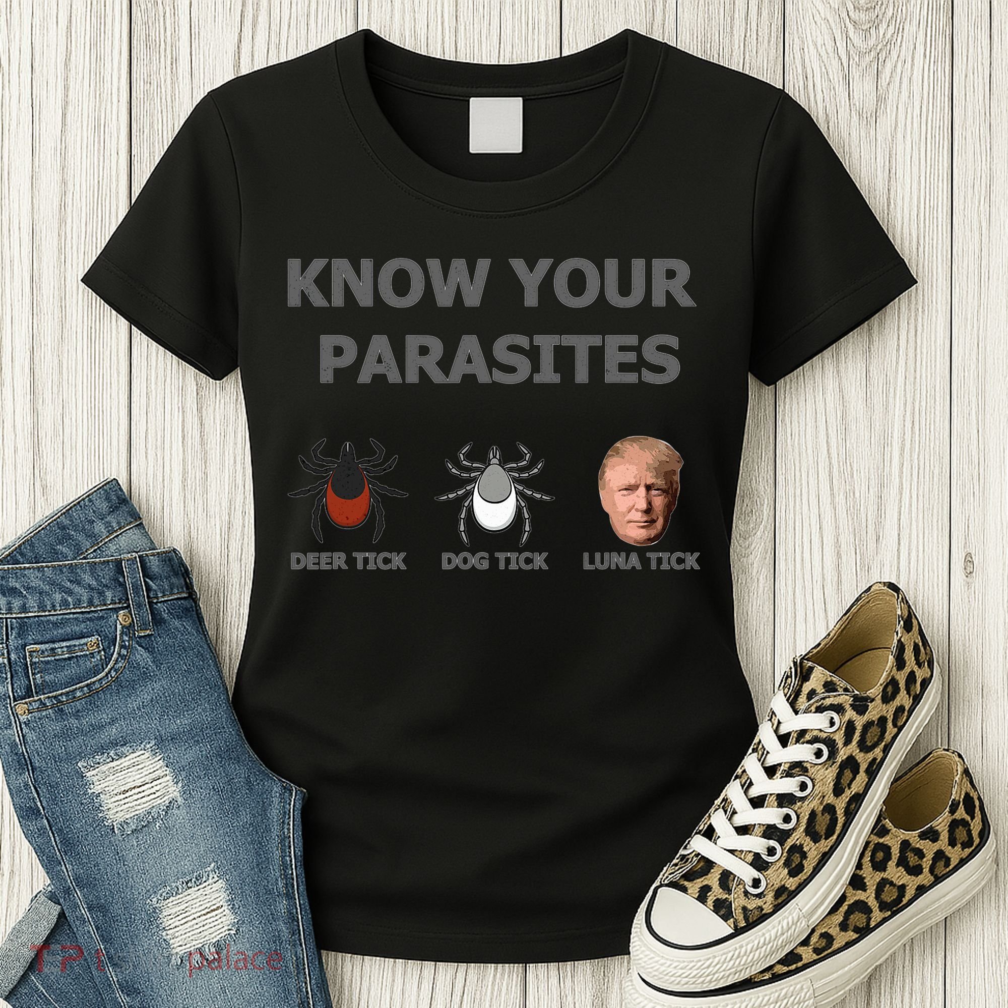 Know Your Parasites Anti Trump Resist Women's T-Shirt
