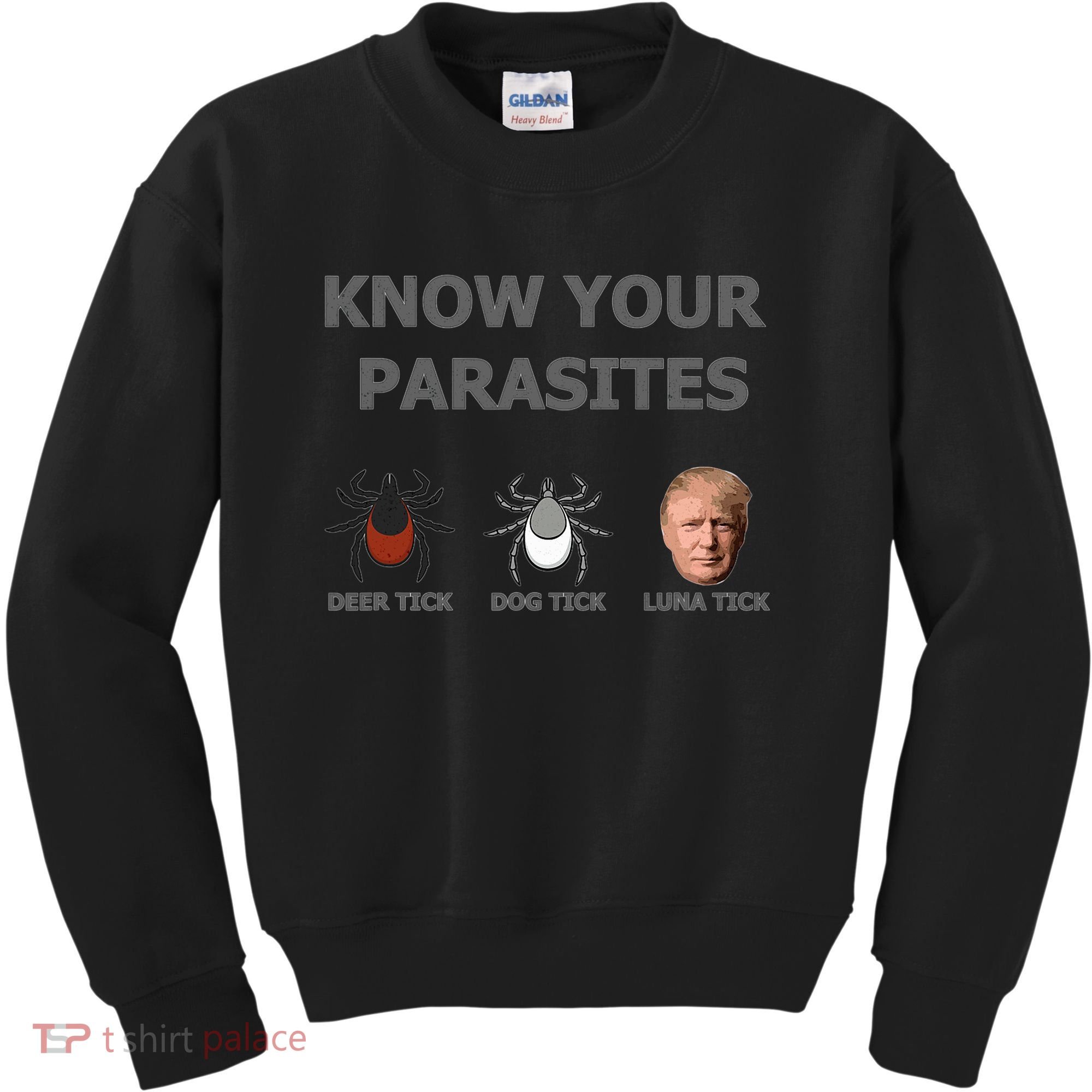 Know Your Parasites Anti Trump Resist Kids Sweatshirt