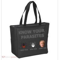 Know Your Parasites Anti Trump Resist Tote Bag thumb 2