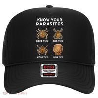 Know Your Parasites Funny Anti Joe Biden (On Back) Hat thumb 0