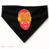 Know Your Role And Shut Your Mouth USA-Made Doggie Bandana thumb 0