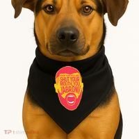 Know Your Role And Shut Your Mouth USA-Made Doggie Bandana thumb 1