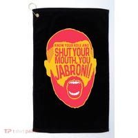 Know Your Role And Shut Your Mouth Golf Towel thumb 0