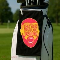Know Your Role And Shut Your Mouth Golf Towel thumb 2
