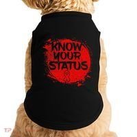 Know Your Status World Hiv Aids Awareness Day Red Ribbon Doggie Tank thumb 0