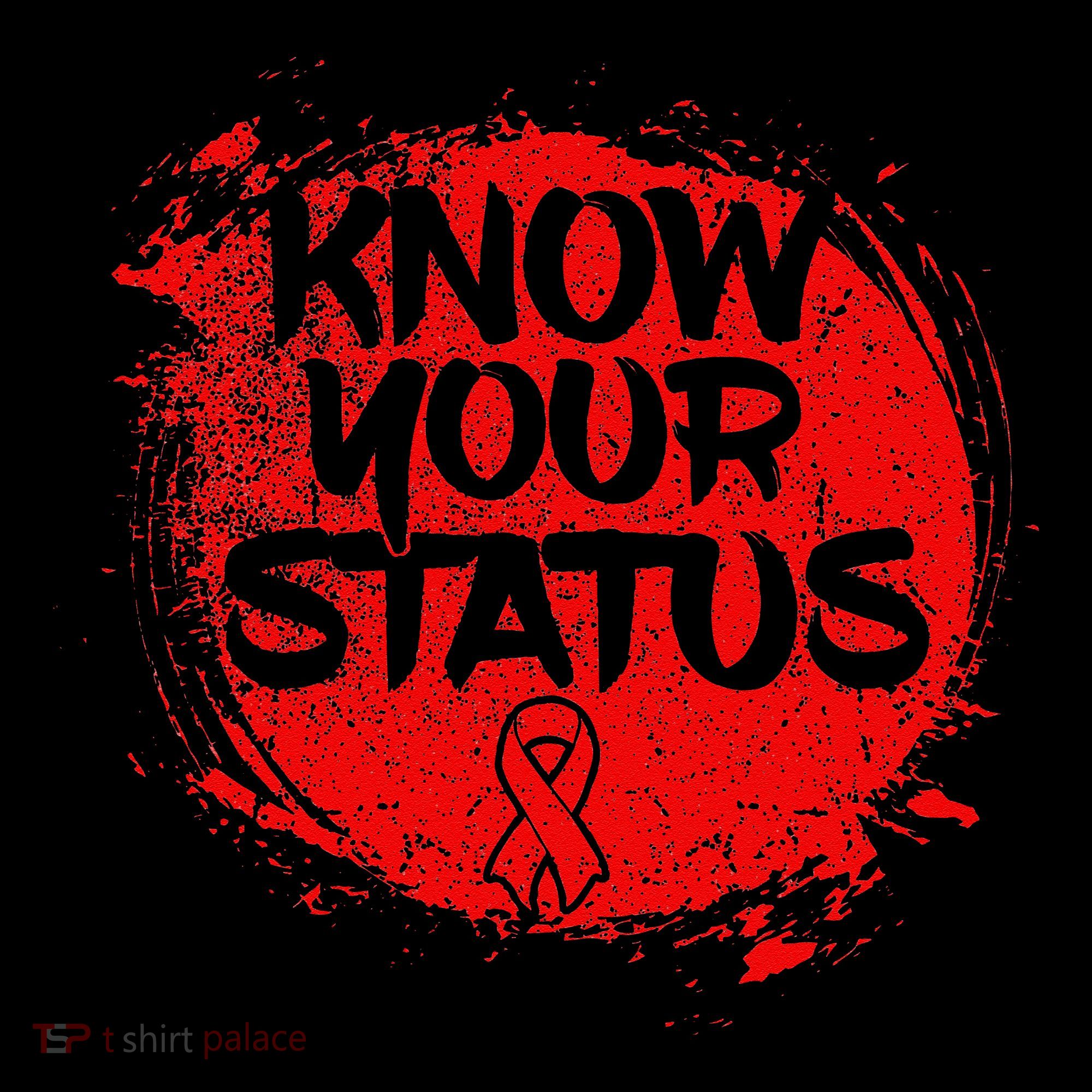 Know Your Status World Hiv Aids Awareness Day Red Ribbon Coffee Mug
