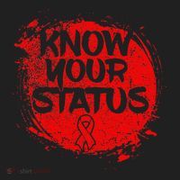 Know Your Status World Hiv Aids Awareness Day Red Ribbon Beanie thumb 2