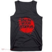 Know Your Status World Hiv Aids Awareness Day Red Ribbon Tank Top thumb 0