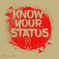 Know Your Status World Hiv Aids Awareness Day Red Ribbon Hoodie thumb 7