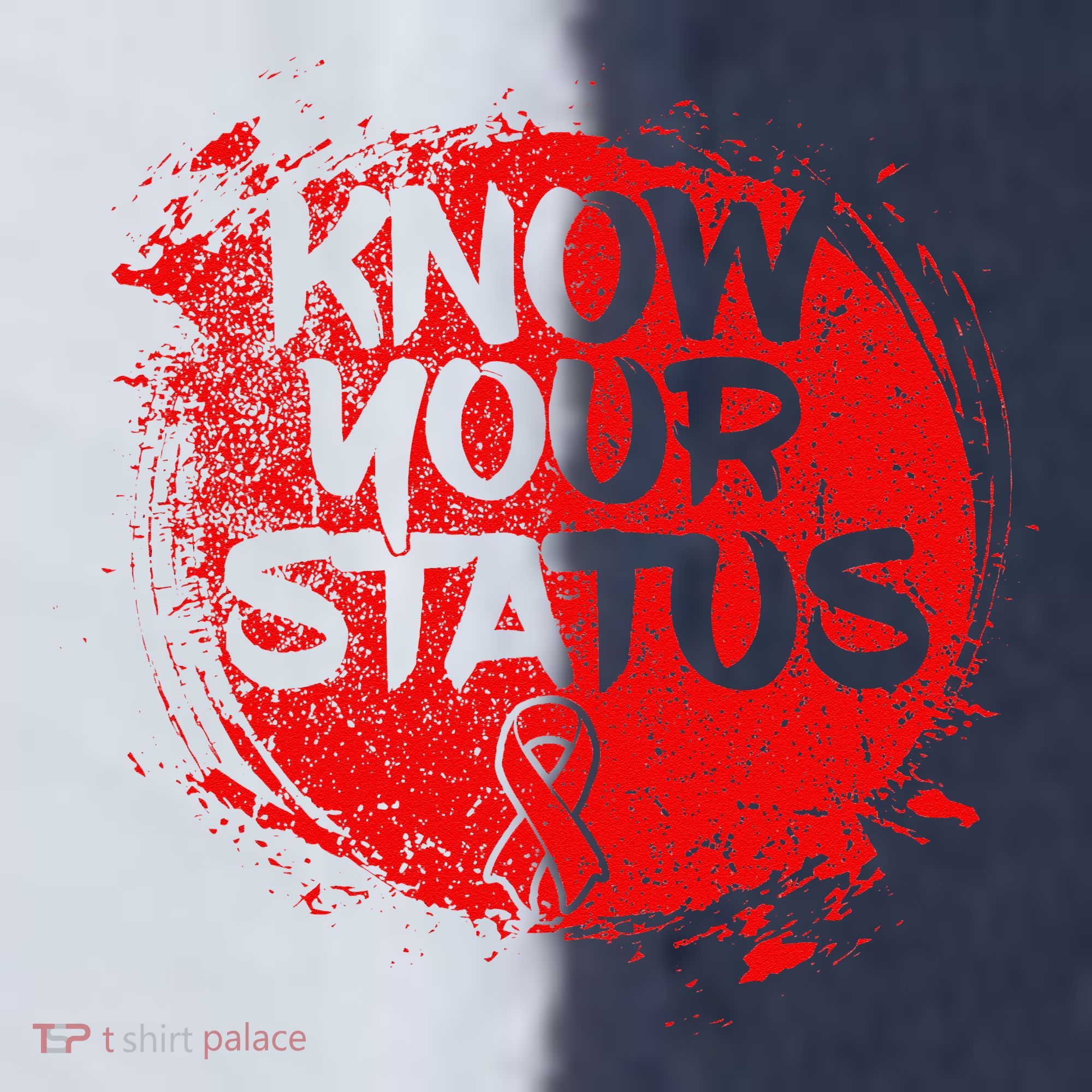 Know Your Status World Hiv Aids Awareness Day Red Ribbon Sport-Tek Competitor United Soccer Jersey