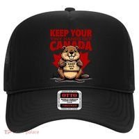 Keep Your Tiny Hands Off Canada Is Not For Sale Funny Hat thumb 0