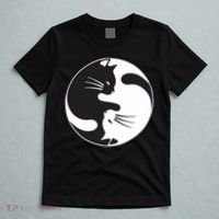 Kawaki Ying Yang Cat T-Shirt thumb 5