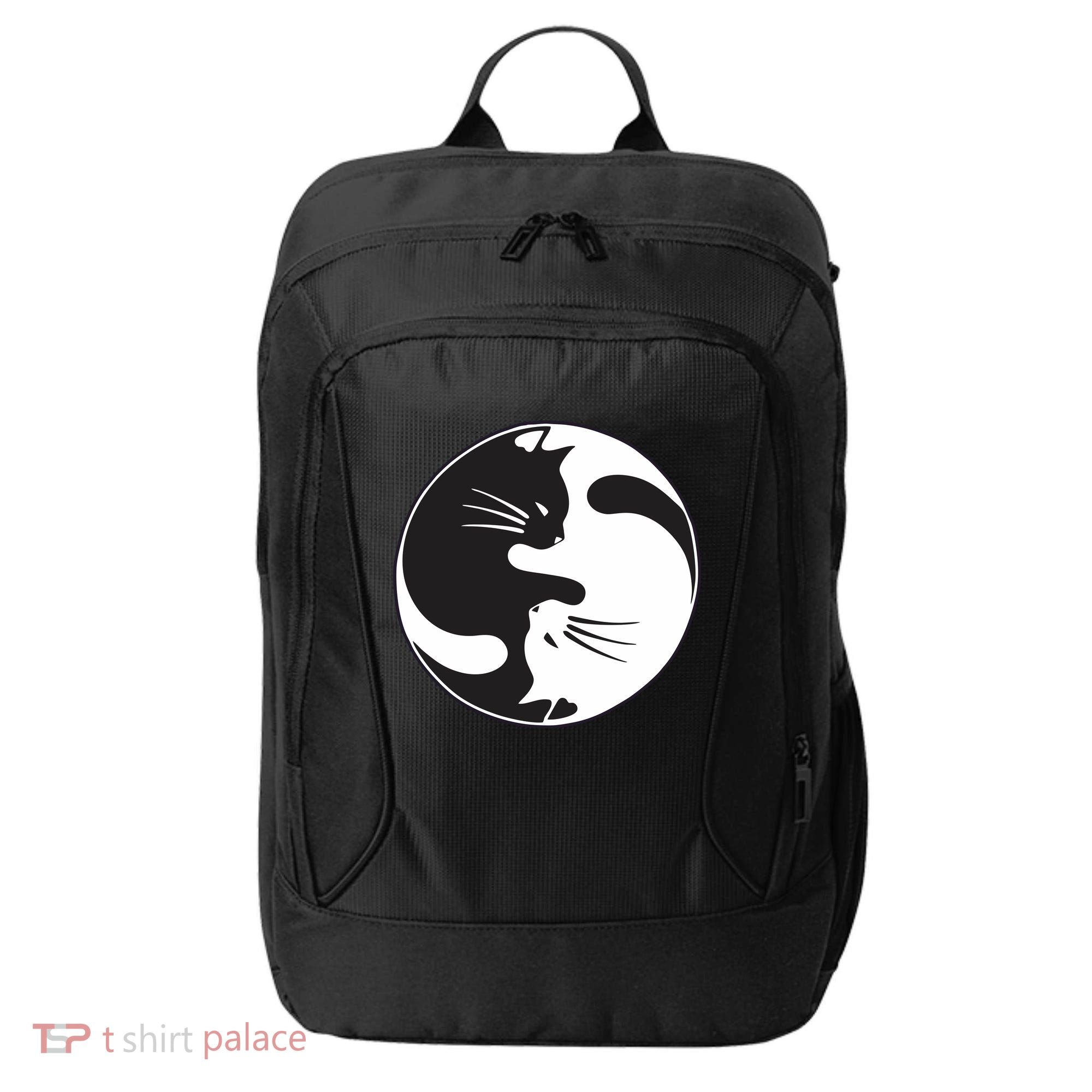 Kawaki Ying Yang Cat City Backpack