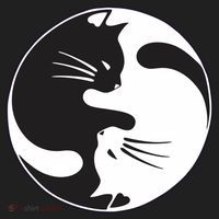 Kawaki Ying Yang Cat Beanie thumb 2