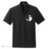 Kawaki Ying Yang Cat Dry Zone Grid Polo thumb 0