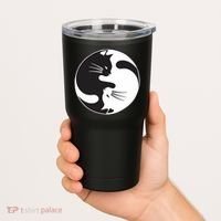 Kawaki Ying Yang Cat Tumbler thumb 2