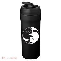 Kawaki Ying Yang Cat 24oz Duet Stainless Steel Tumbler thumb 3