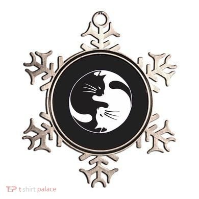 Kawaki Ying Yang Cat Ornament