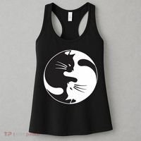 Kawaki Ying Yang Cat Women's Tank Top thumb 3