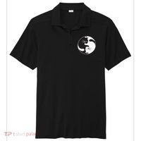 Kawaki Ying Yang Cat Sport-Tek Posi-UV Pro Polo thumb 0