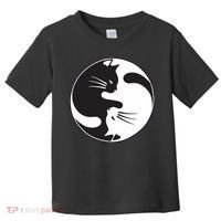 Kawaki Ying Yang Cat Toddler T-Shirt thumb 0