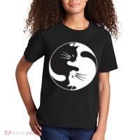 Kawaki Ying Yang Cat Kids T-Shirt thumb 2