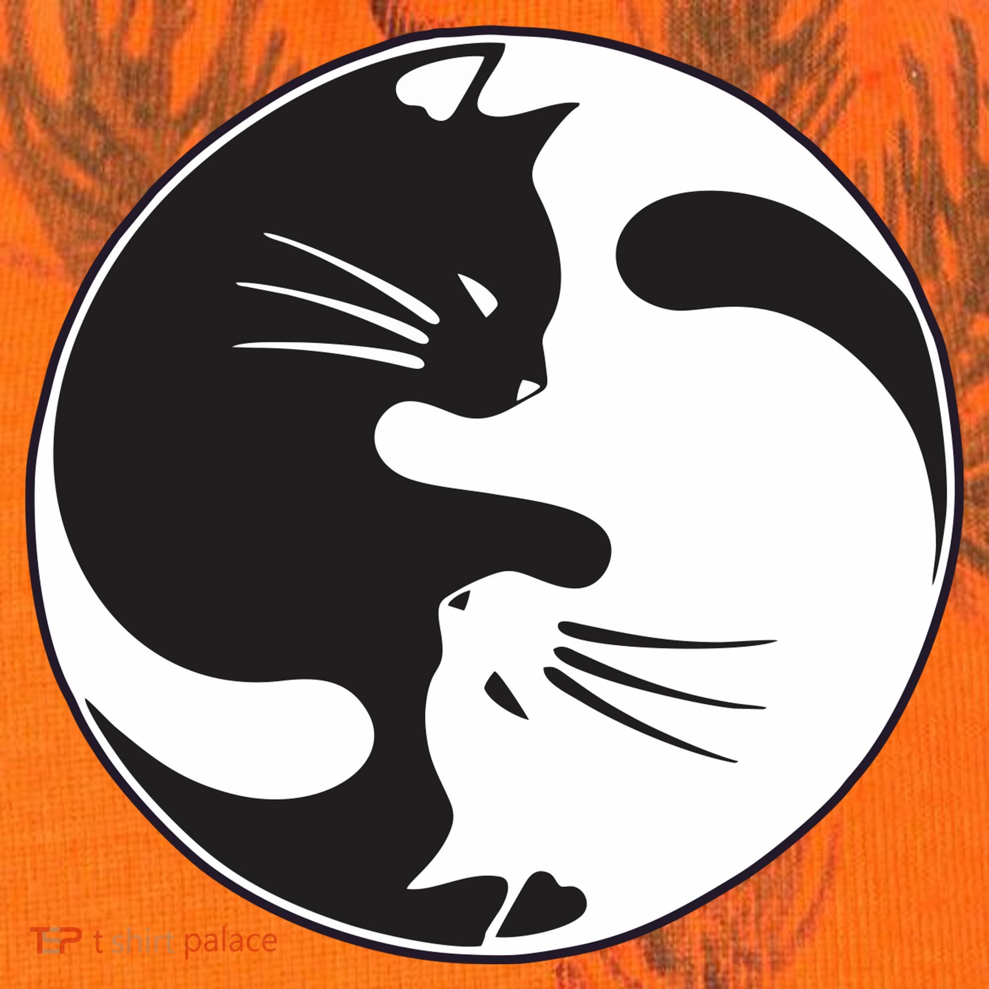 Kawaki Ying Yang Cat Kati Licensed 12" Camo Cuffed Beanie