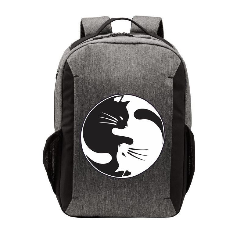 Kawaki Ying Yang Cat Vector Backpack