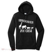 Kindergarten Zoo Crew Funny Circus Animal Lover Back School Women's Hoodie thumb 0