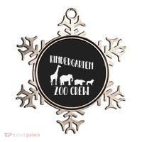 Kindergarten Zoo Crew Funny Circus Animal Lover Back School Ornament thumb 0