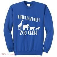 Kindergarten Zoo Crew Funny Circus Animal Lover Back School Sweatshirt thumb 0