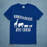 Kindergarten Zoo Crew Funny Circus Animal Lover Back School T-Shirt thumb 5