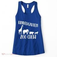 Kindergarten Zoo Crew Funny Circus Animal Lover Back School Women's Tank Top thumb 0