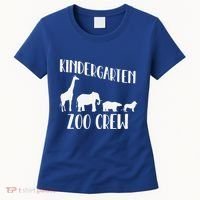Kindergarten Zoo Crew Funny Circus Animal Lover Back School Women's T-Shirt thumb 0