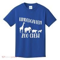 Kindergarten Zoo Crew Funny Circus Animal Lover Back School Kids T-Shirt thumb 0