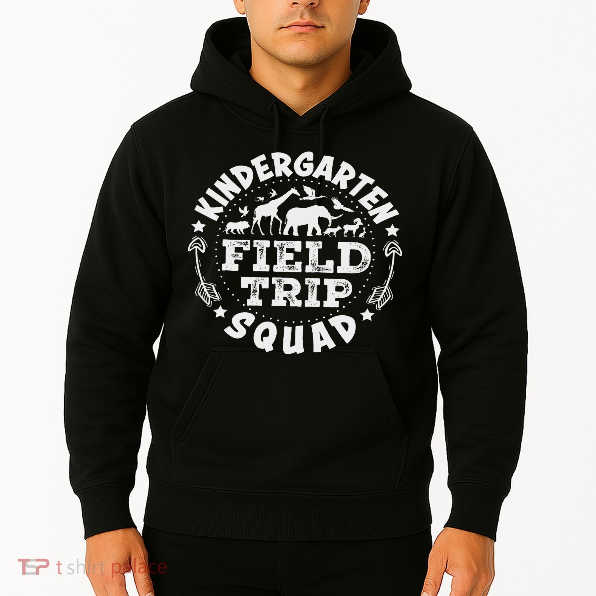 Kindergarten Zoo Field Trip Squad Teacher Student Hoodie