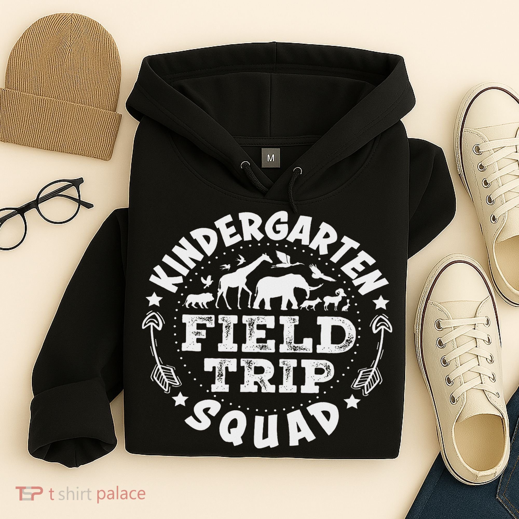 Kindergarten Zoo Field Trip Squad Teacher Student Hoodie