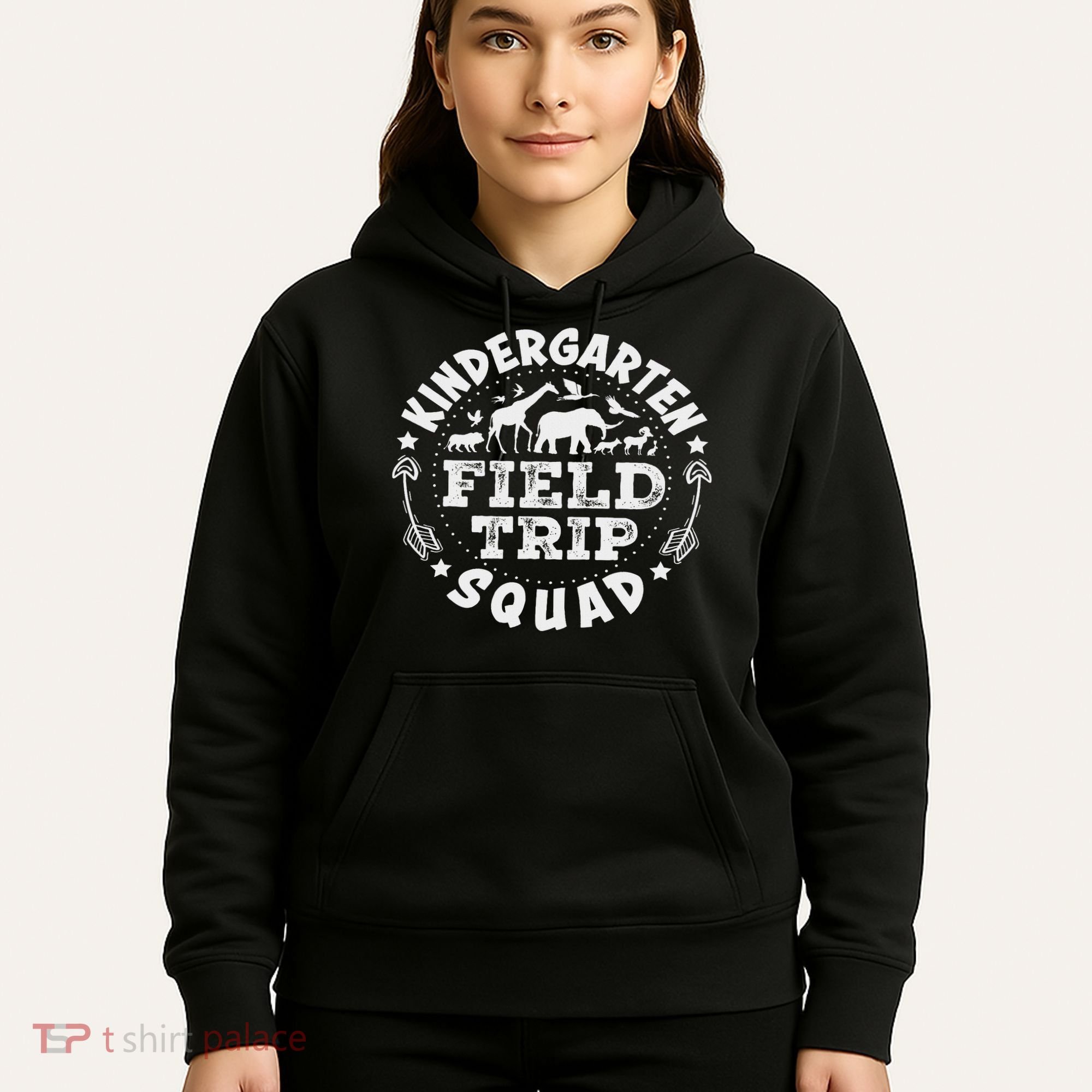 Kindergarten Zoo Field Trip Squad Teacher Student Hoodie