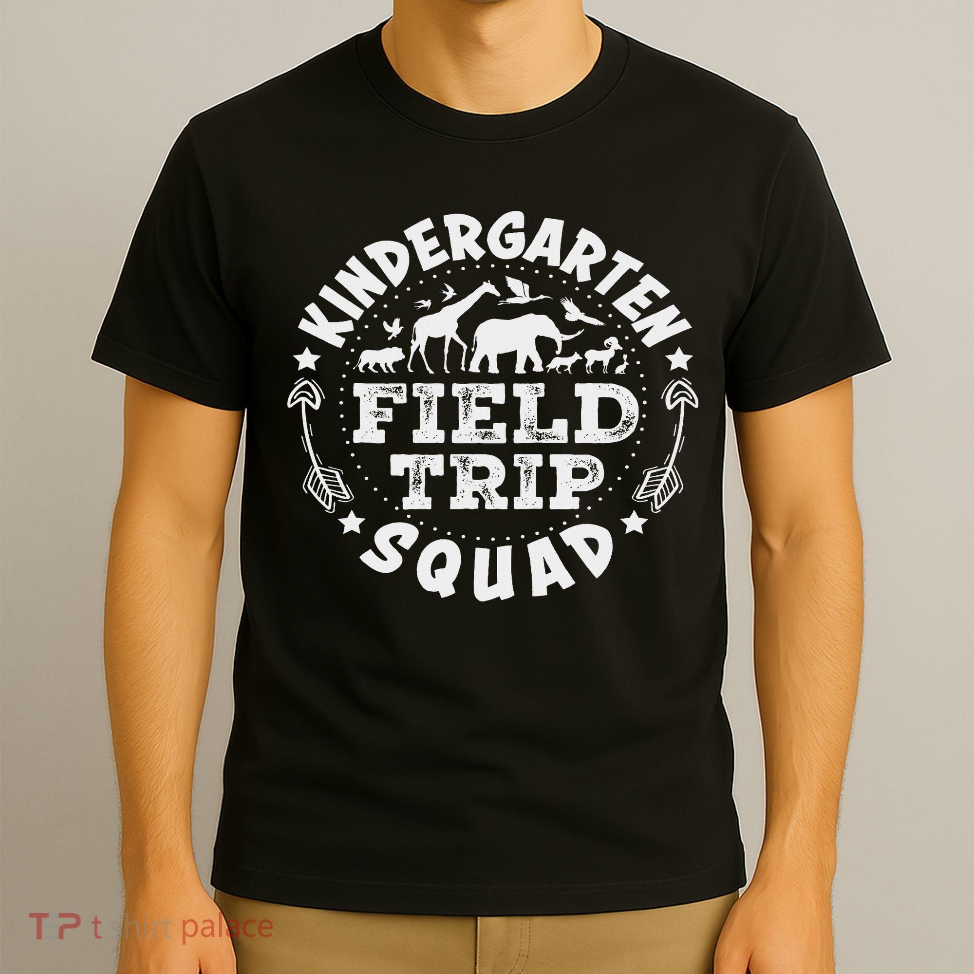 Kindergarten Zoo Field Trip Squad Teacher Student T-Shirt
