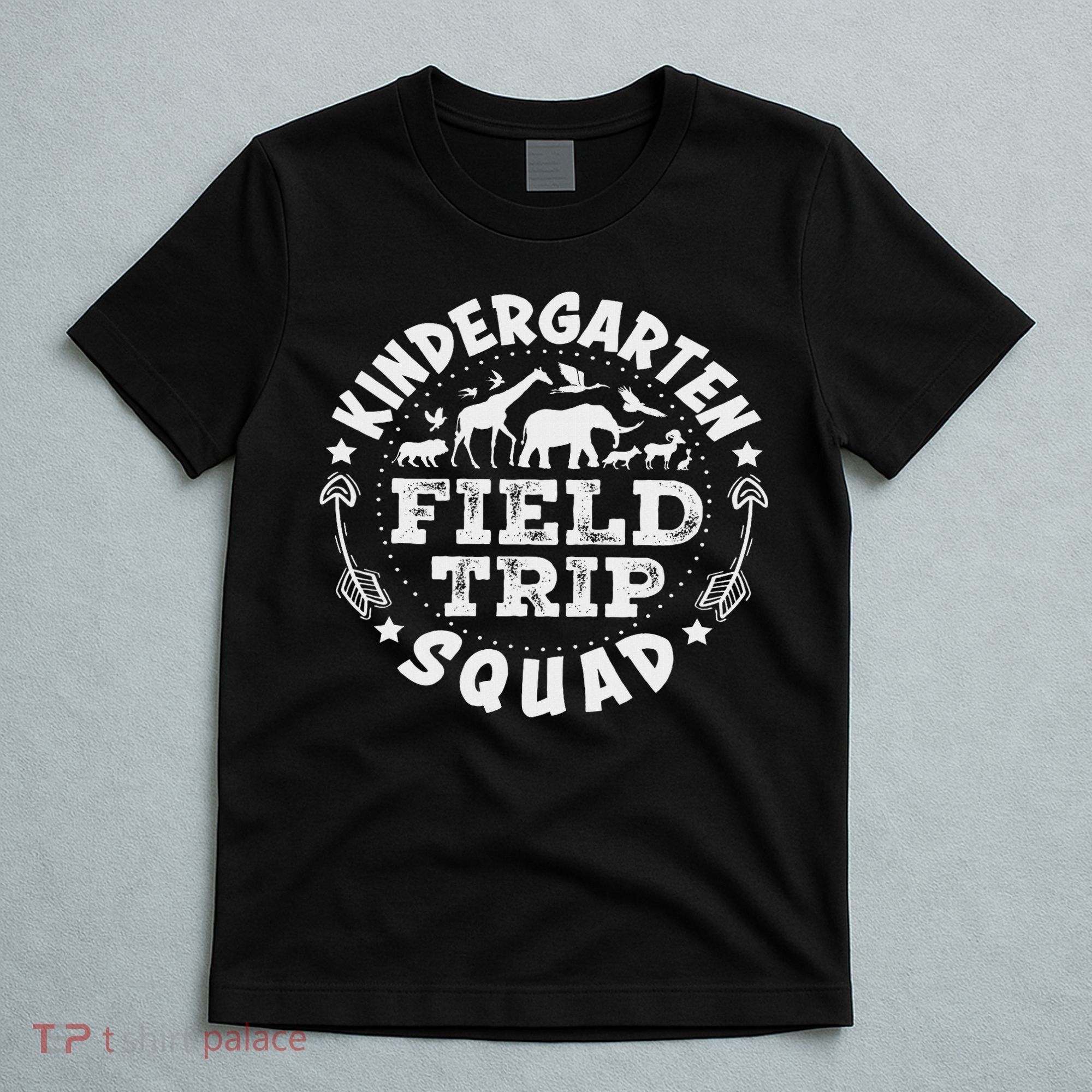 Kindergarten Zoo Field Trip Squad Teacher Student T-Shirt