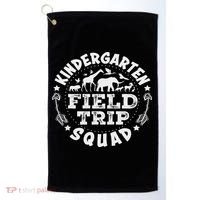 Kindergarten Zoo Field Trip Squad Teacher Student Golf Towel thumb 0